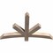 Ekena Millwork Alberta Smooth Timber Gable Bracket, Douglas Fir, 48"W x 30"H x 3 1/2"D x 3 1/2"F, 15/12 Pitch GBW048X30X0404ALB00SDF - alternate 5